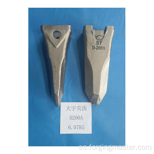 Dientes del cucharón de excavadora Daewoo